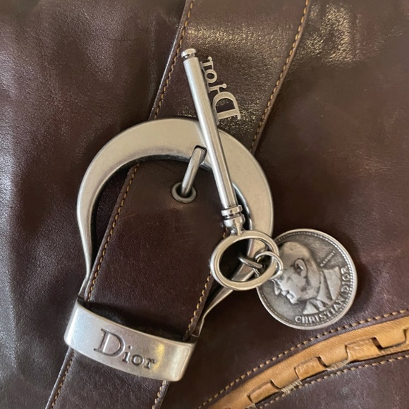 Christian Dior Gaucho, Sattle Purse - Picture 6 of 6